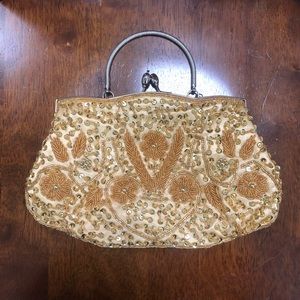 Sequence gold/yellow purse
